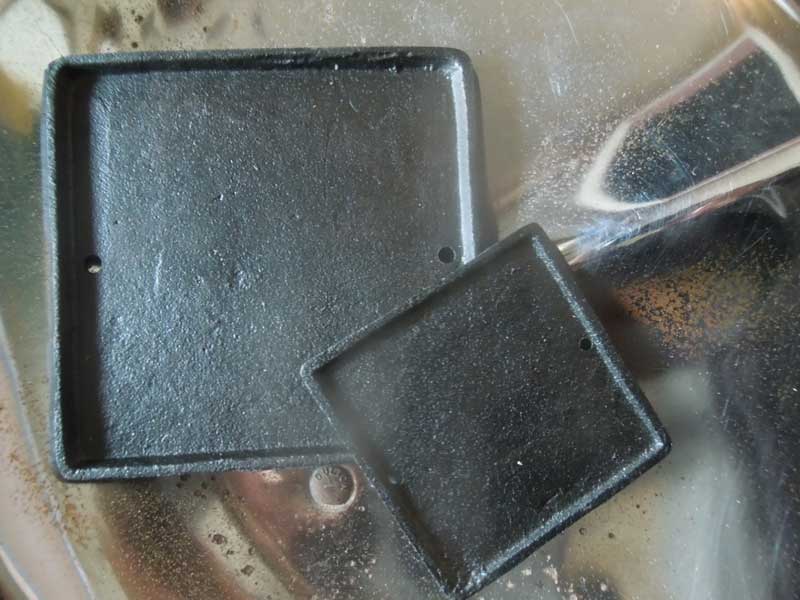 新品 アンティーク調のアイアン鋳物のwi-fiのプレート Black L-size、S-size Covent Iron コベントアイアン