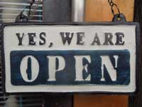�V�i Dulton��Cast Iron OPEN/CLOSED Sign�A�_���g���̃A�C�A��������Open/Closed�̊ŔA�X�ܗp�i