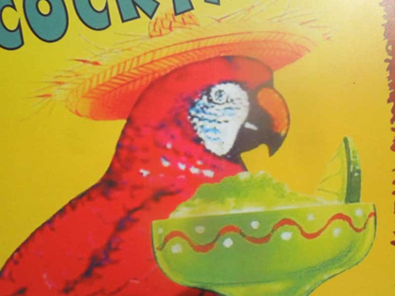 �V�i�@�A���e�B�[�N���H �u���L�{�W���[�g�f�ނ̃I�E���̊ŔAScrew The Cracker Polly Wants a cocktail!