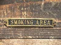 �V�i DULTON �_���g�� �A���e�B�[�N���̃A�C�A��������SMOKING AREA �v���[�g