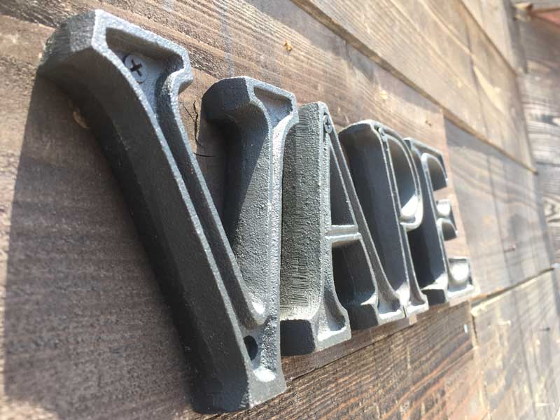 �V�i POSHLIVING �|�b�V�����r���O Wall Deco �E�H�[���f�R �A���~�A���t�@�x�b�gVAPE