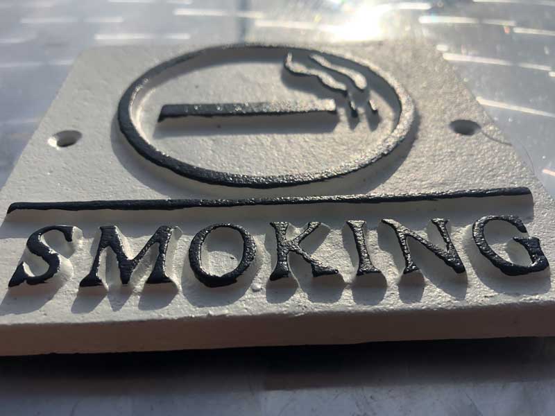 �V�i �A���e�B�[�N���̃A�C�A��������SMOKING�@�A�C�A���v���[�g