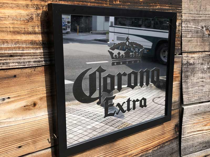 �V�i CORONA EXTRA Pub Mirror �ؘg�t���� �R���i �p�u�~���[