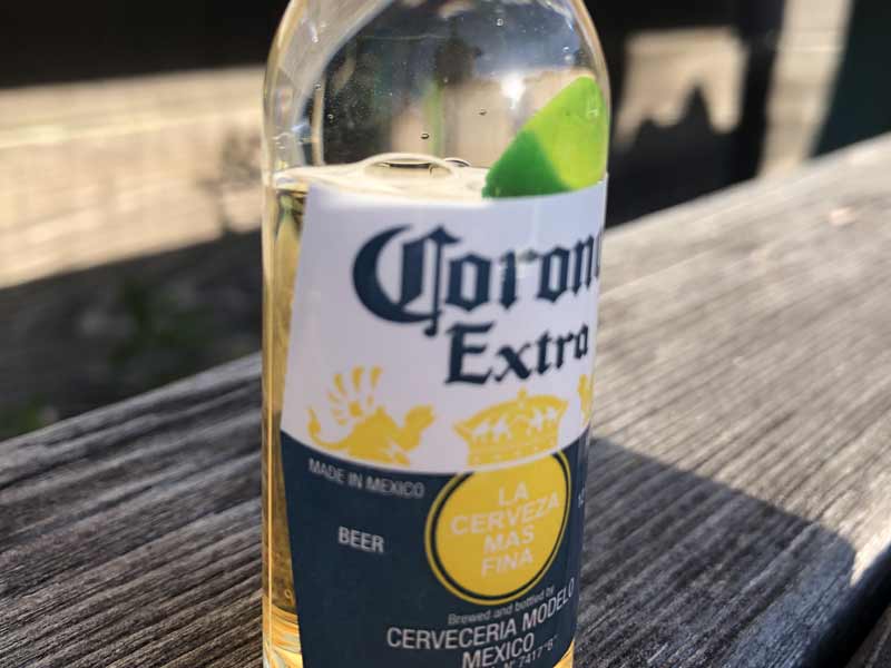 CORONA EXTRA Tray & Bottle Opener �R���i�r�[�� ���^���g���C & �𔲂�