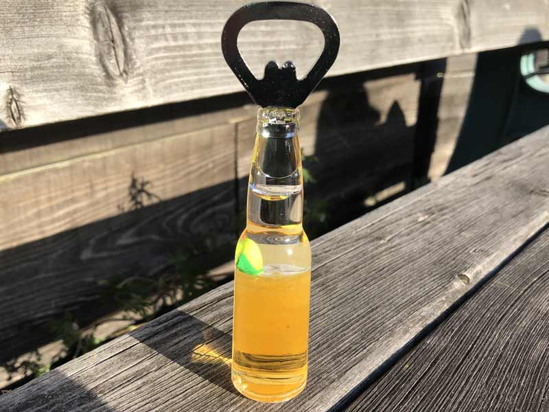 CORONA EXTRA Tray & Bottle Opener �R���i�r�[�� ���^���g���C & �𔲂�