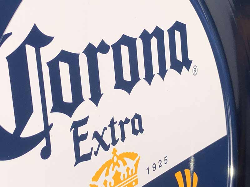 CORONA EXTRA Tray & Bottle Opener �R���i�r�[�� ���^���g���C & �𔲂�