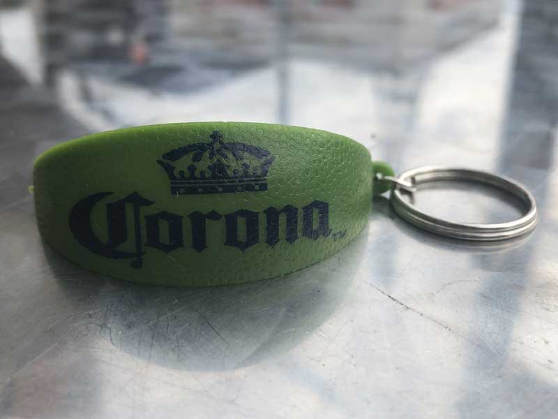 CORONA EXTRA Tray & Bottle Opener �R���i�r�[�� ���^���g���C & �𔲂�