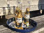 CORONA EXTRA Tray & Bottle Opener �R���i�r�[�� ���^���g���C & �𔲂�