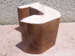新品 Wood Letter Block アカシアの木を使用した木製のアルファベット ブロック J