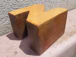 新品 Wood Letter Block アカシアの木を使用した木製のアルファベット ブロック Z
