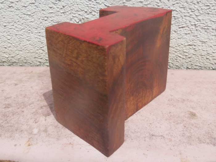 新品 Wood Number Block 木製のナンバー ブロック 1