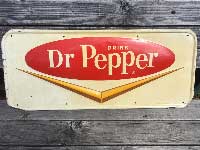 Vintage 1960's Dr.Pepper 60N hN^[ybp[Be[W̃z[[AuL̊Ŕ