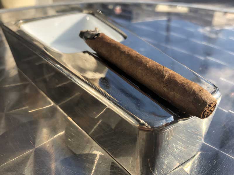 AntiqueAVintage Cigar Ashtray/AeB[N re[W ~[bL@VK[pDM