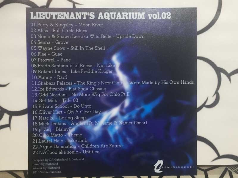 MIX CD/ Lieutenant's Aquarium vol.02/DJ Highschool & Bushmind SEMINISHUKEI