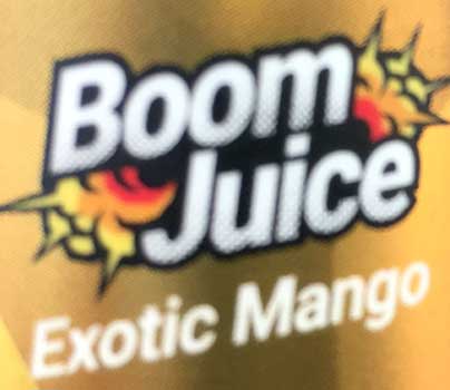 マレーシアリキッド Attention Vape Boom Juice 60ml アテンションベイプ ブームジュース menu