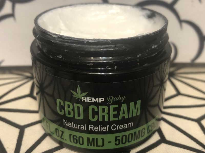 Hemp Baby CBD Natural Relief Cream 500mg �i�`�����������[�t�N���[���A�ؓ��E�֐ߗp�N���[��
