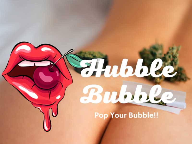 HUBBLE BUBBLE CBD JUICY JOINT 1g/THCH35mg+THCB10mg/Bubble Cherry/uc WCg