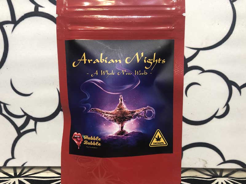 HUBBLE BUBBLE CBD(nuou)THCH Lbh 42% / 0.5ml Arabian Nights ArAiCg