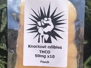ċG Knockout THCO-O Gummy & JirmCh mix HHCO 50mg x 10@s[`