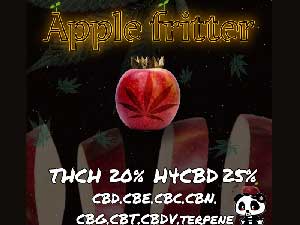 Leuke dagen(���[�N�_�[�Q��) Apple fritter THCH20% 0.5ml�@�p���_����THCH���L�b�h