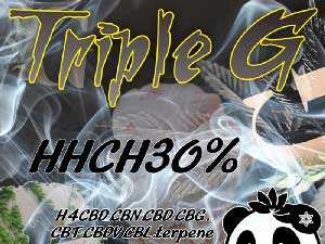 Leuke dagen Triple G HHCH30% 0.5ml & 1ml Indica �D�� Hybrid HHCH���L�b�h�A�p���_���L�b�h