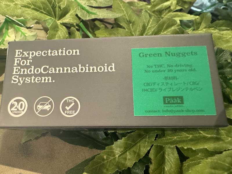 Paak Canna Medic CBG �D�� ���L�b�h Green Nuggets 0.5 ml CBG�AH4CBD live resin cartridge