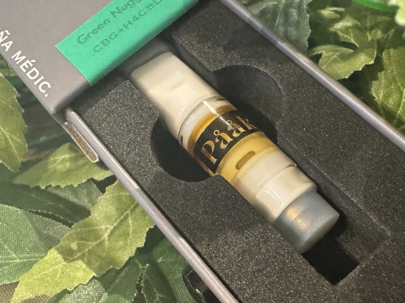 Paak Canna Medic CBG �D�� ���L�b�h Green Nuggets 0.5 ml CBG�AH4CBD live resin cartridge