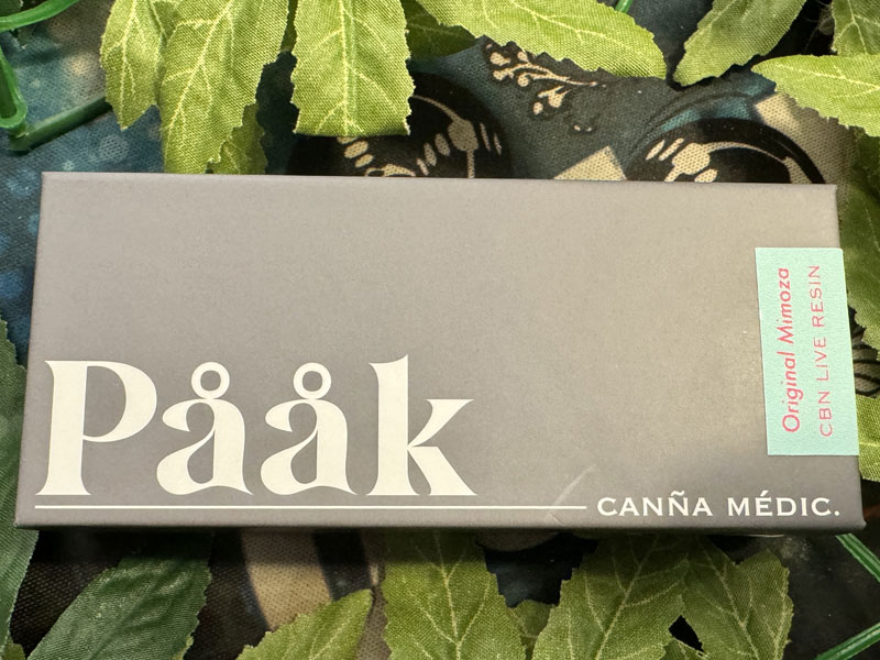 Paak Canna Medic CBN �D�� ���L�b�h Original Mimoza 0.5ml CBN live resin cartridge