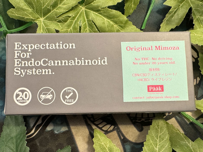 Paak Canna Medic CBN �D�� ���L�b�h Original Mimoza 0.5ml CBN live resin cartridge