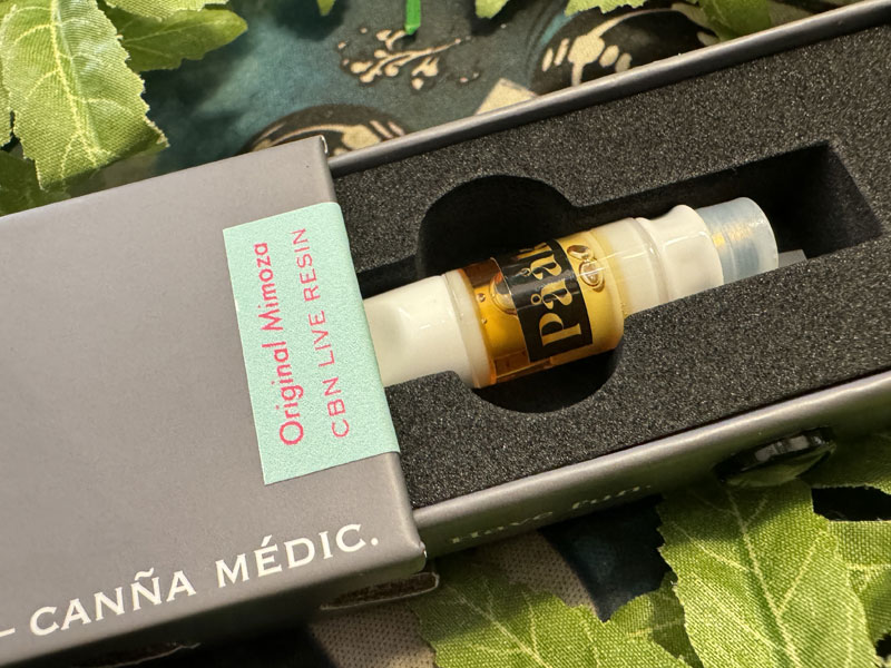 Paak Canna Medic CBN �D�� ���L�b�h Original Mimoza 0.5ml CBN live resin cartridge