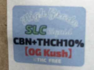 Second Life CBD/THCH 10% &CBN &CRD Lbh/OG Kush 0.5ml Ag[^455mg THCHLbh