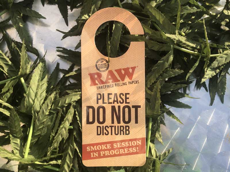 RAW DO NOT DISTURB DOOR SIGNロウ ドアサイン
