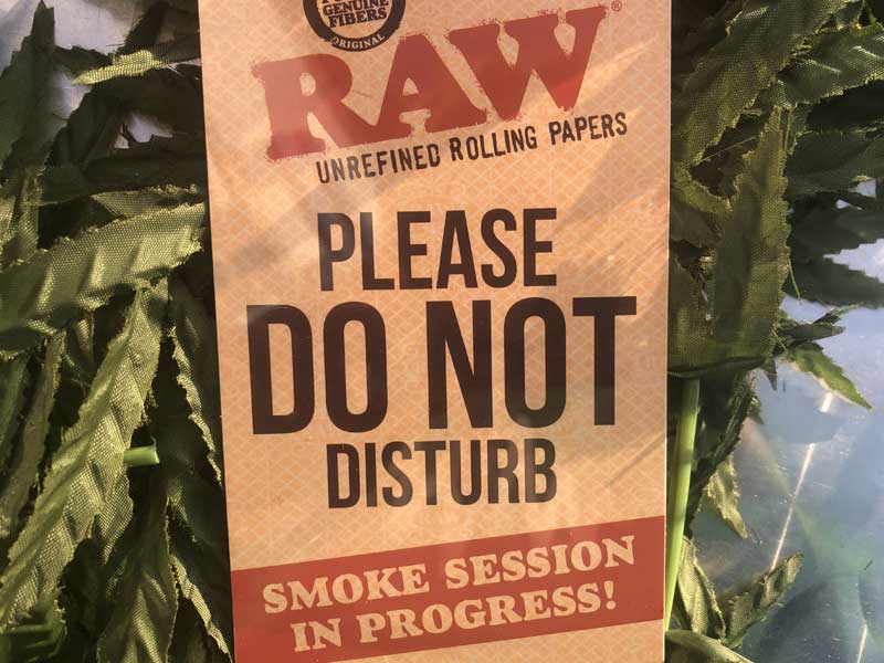RAW DO NOT DISTURB DOOR SIGNロウ ドアサイン
