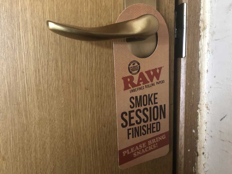 RAW DO NOT DISTURB DOOR SIGNロウ ドアサイン