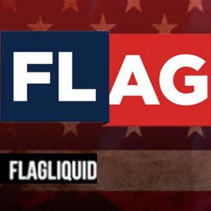 US Vape E-Liquid FLAG LIQUIID Stripes 60ml フラッグ リキッド 綿菓子xイチゴxアイスクリーム