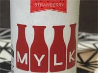 US Vape E-Liquid MYLK by Brewell Vapory Strawberry Milk 30ml Xgx[~N