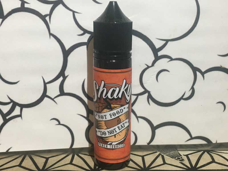 USLbh Shaky Brews Peach Tobacco 60ml VF[L[u[Y s[`^oR
