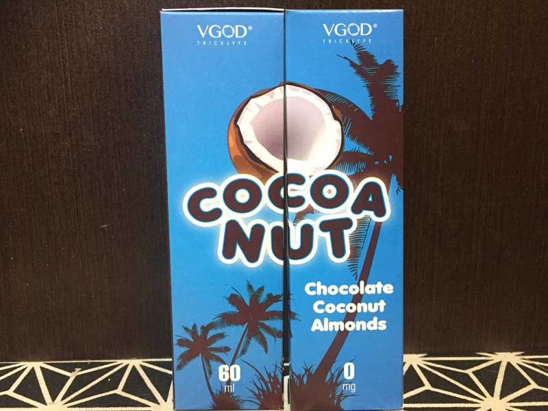 US-Liquid Vape Trick Team V GOD Cocoa Nuts RRAibc eʃjR[{g 60ml