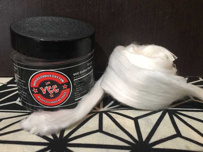 VCC Vapers Choice Cotton100 % Supima Cotton@Only Grown in the U.S.A.