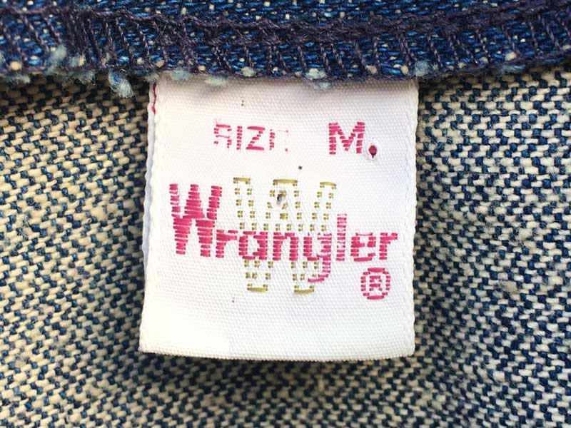 Vintage Used Wrangler Denim JKT ラングラー レディース　デニム製 ラペルド ジャケット
