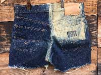 Vintage Cut Off Short Pants LEVS 505 Big E S-Type リーバイス 505 ビックE Sタイプ ジップ不良 W76