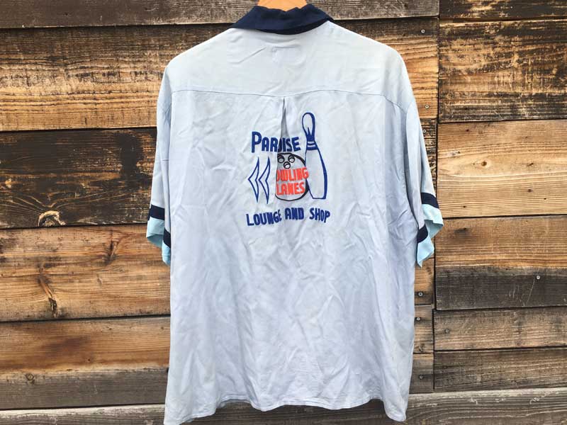 Vintage Used Bowling shirts Houston q[Xg̃{[OVc@Paradise Bowling Lanes 