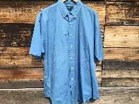 Used Polo Ralph Lauren Button Down S/S shirtsA| t[ {^_EVc Sax/L