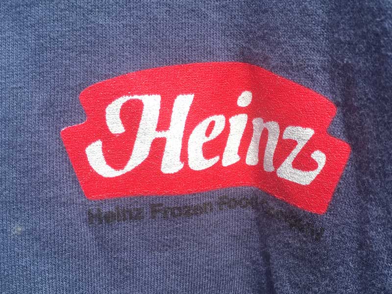 US Ò US Used S/S T-shirts Heinz nCc ⓀHi̔ TVc
