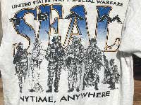 US 古着 US Used S/S Tee SEAL TEAM アメリカ海軍特殊部隊の半袖 Tシャツ