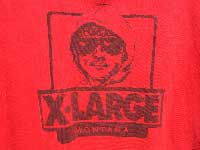 US 古着 US Used　X-LARGE MONTANA S/S Tee エクストララージ　モンタナ 半袖Tシャツ