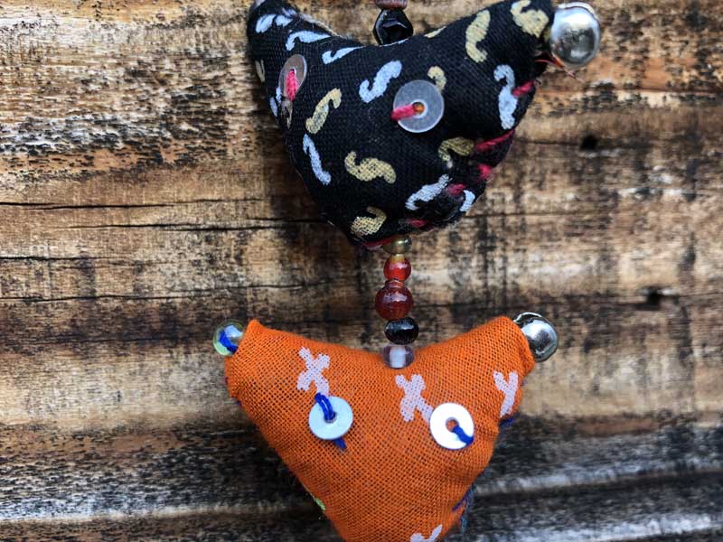 India Birds Bell 70cm�A�C���h�̃n���h���C�h���̒��̃x���A�E�H�[���f�R�Ƃ��Ă��I