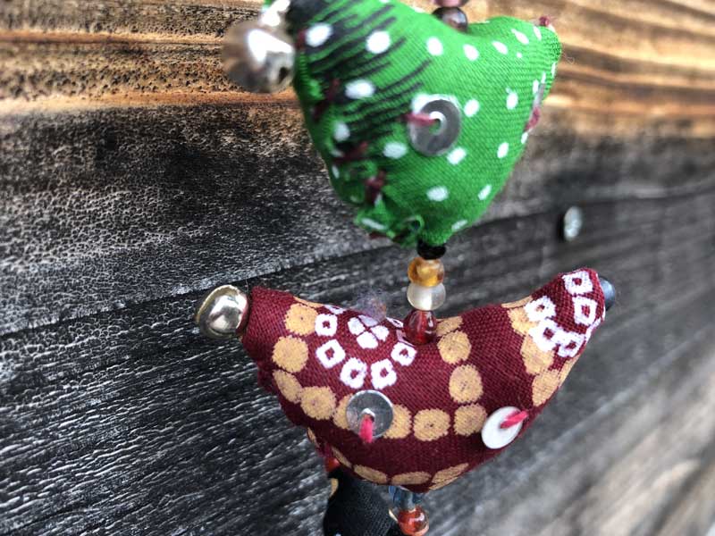 India Birds Bell 70cm�A�C���h�̃n���h���C�h���̒��̃x���A�E�H�[���f�R�Ƃ��Ă��I