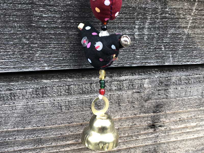 India Birds Bell 70cm�A�C���h�̃n���h���C�h���̒��̃x���A�E�H�[���f�R�Ƃ��Ă��I