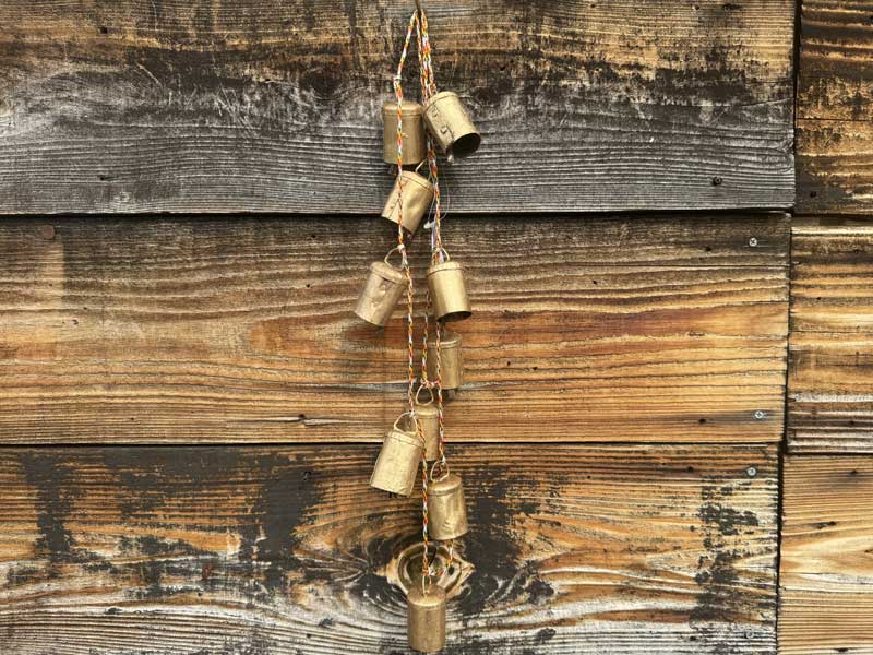 India Hanging Bell 120cm�A�C���h�̃n���h���C�h���̃n���M���O�x���A�h�A�x���A�h�A�`���C��10pcs